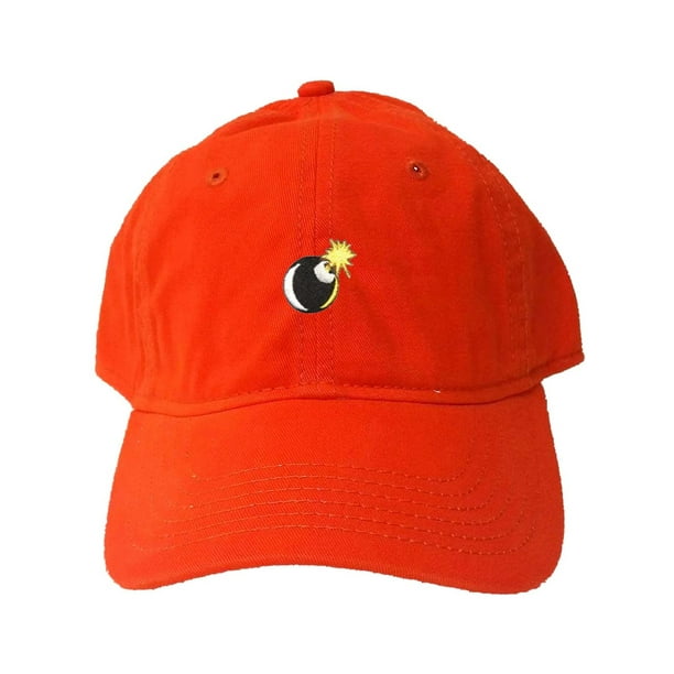 Go All Out Adult Peach Embroidered Dad Hat